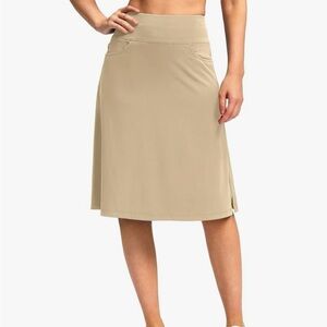 Viodia travel athletic modest midi skort skirt